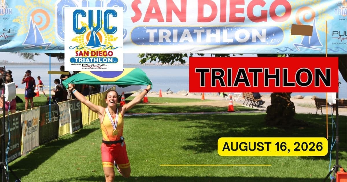 2026 CVC San Diego Triathlon and San Diego Tri Series 5K